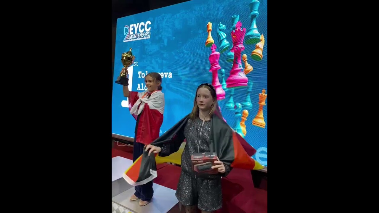 Europe crowned 12 young Chess Champions last week! Congratulations to the Winners! 