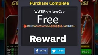 8 Ball Pool Free WWE Premium Cue Reward Link 💯 Working With Proof screenshot 1