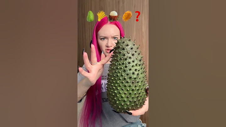 The weirdest fruits in the world😳😱