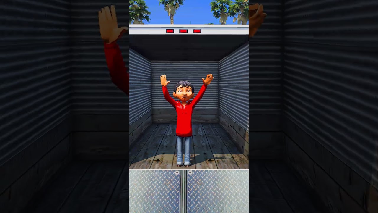 GTA V LIONESS SAVING SUPER COW EP 9 Shorts