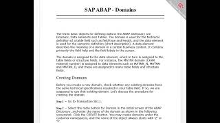The 5 Most Common SAP ABAP Domain Mistakes Holding You Back
