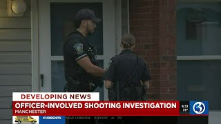 VIDEO: Man hospitalized from Manchester officer-involved shooting