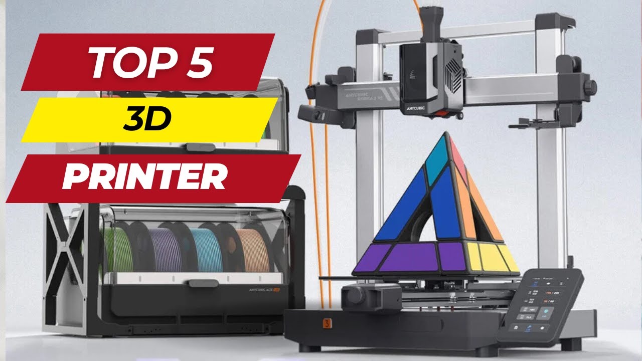 Top 5 Best 3D Printer in 2026 | ANYCUBIC and All 3D Printer Review