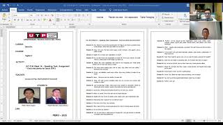 AC S14 Week 14 – Speaking Task Assignment – Food and drinks for lunch PA7