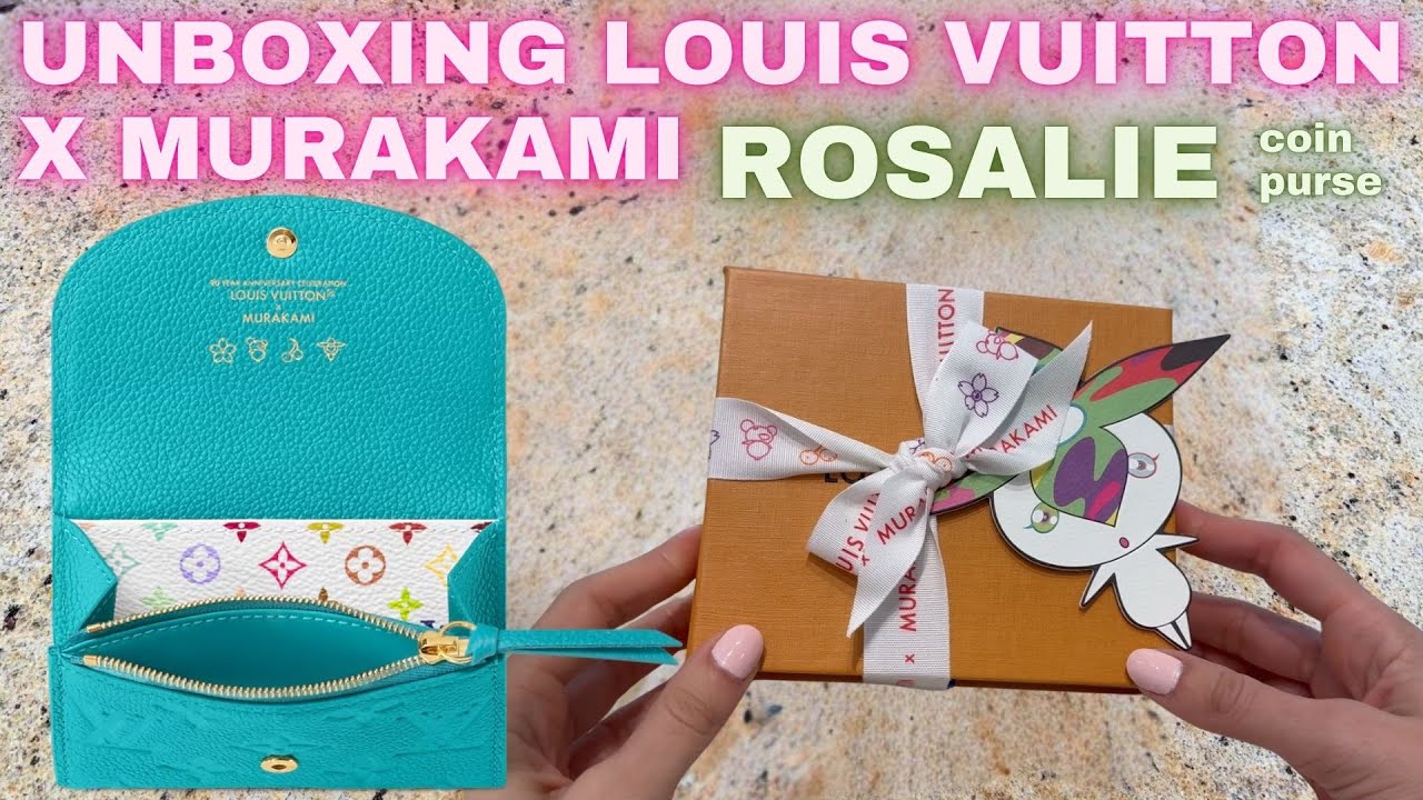 🩵🩷🤍💚💛 Louis Vuitton | MURAKAMI 2025 | LV x TM ROSALIE Coin