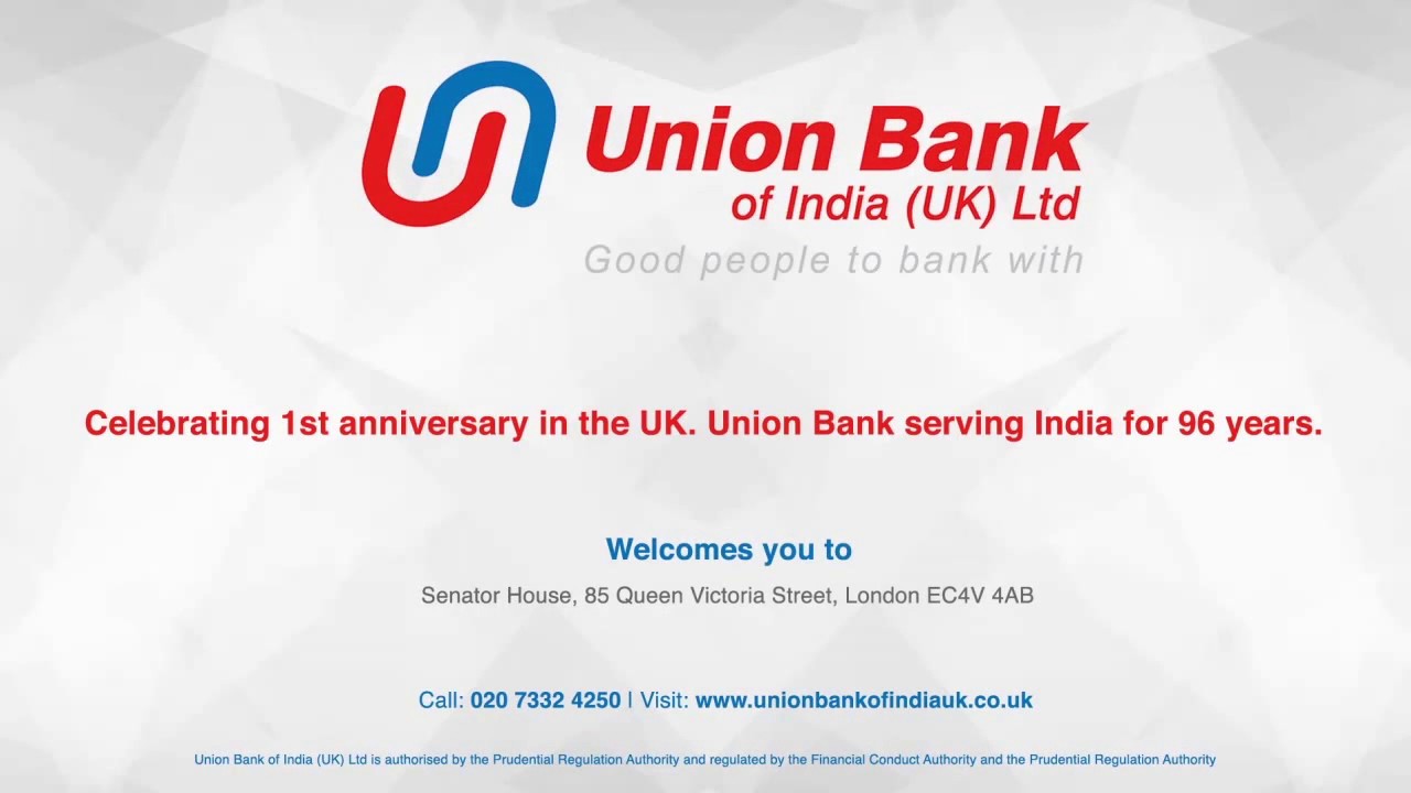 Union Bank of India (UK) Ltd 30 sec ad