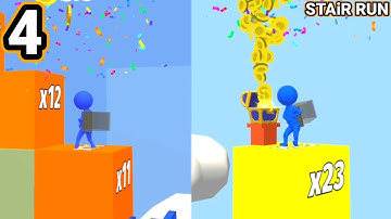 Stair Run Game Part 4 Level 16 17 18 19 20 Gameplay