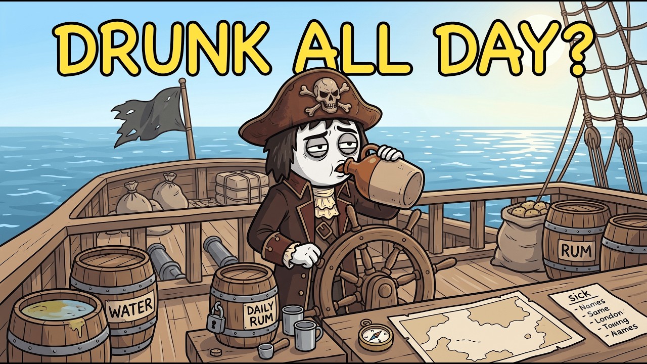 Why Did Pirates Drink So Much Rum at Sea? 縮圖