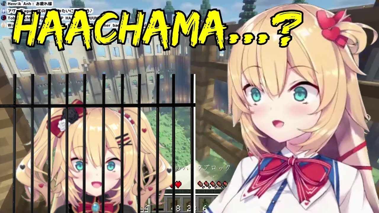 Akai Haato gets attacked by "Haachama Syndrome"【Hololive/Eng Sub】