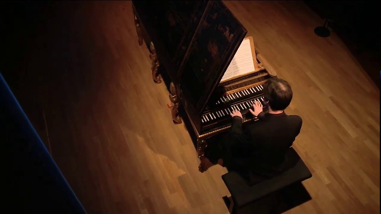 Bach BWV 902 Prelude and Fuguette G major Aurélien Delage harpsichord
