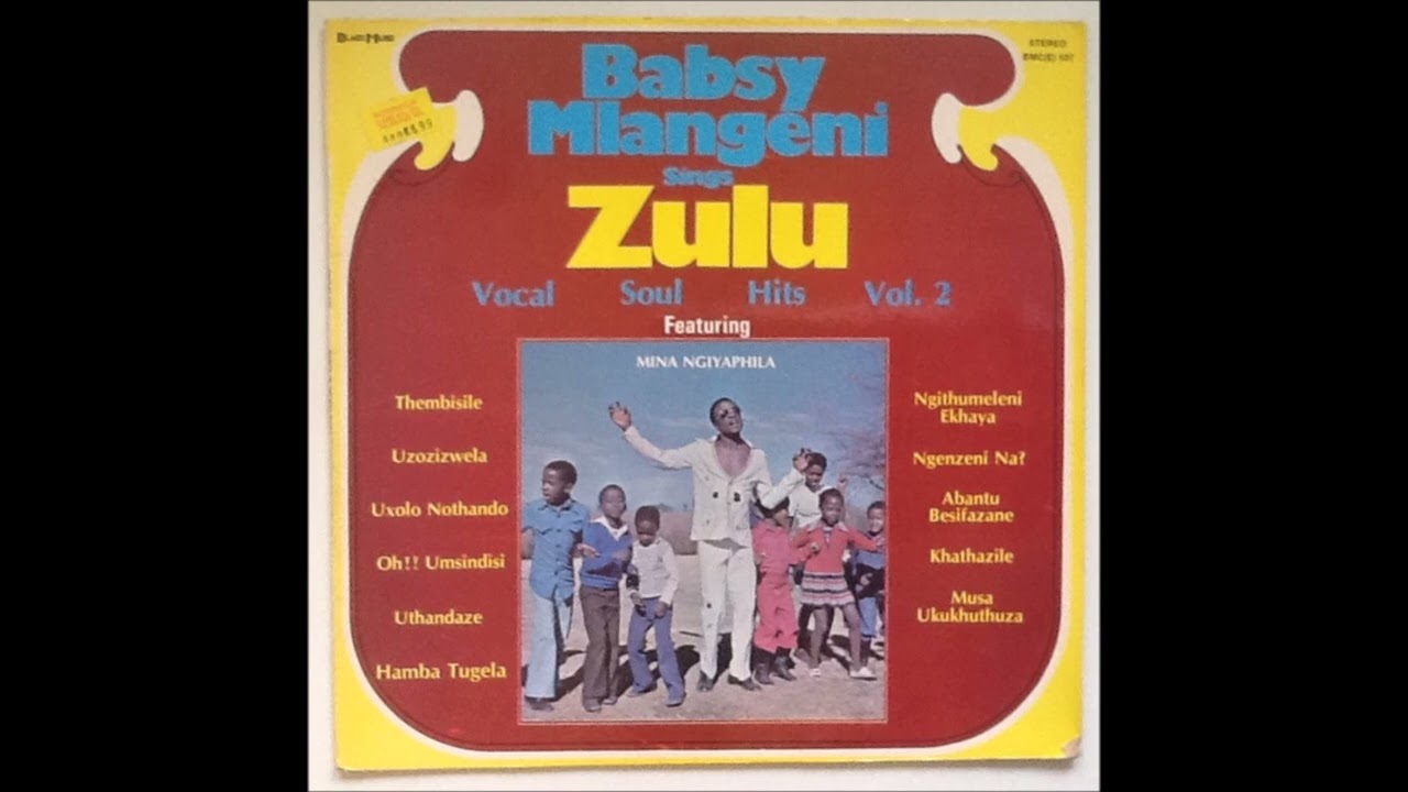 Babsy Mlangeni - Musa Ukukhuthuza 1(977)