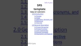 srs in software engineering #srs#example #software requirements specifications