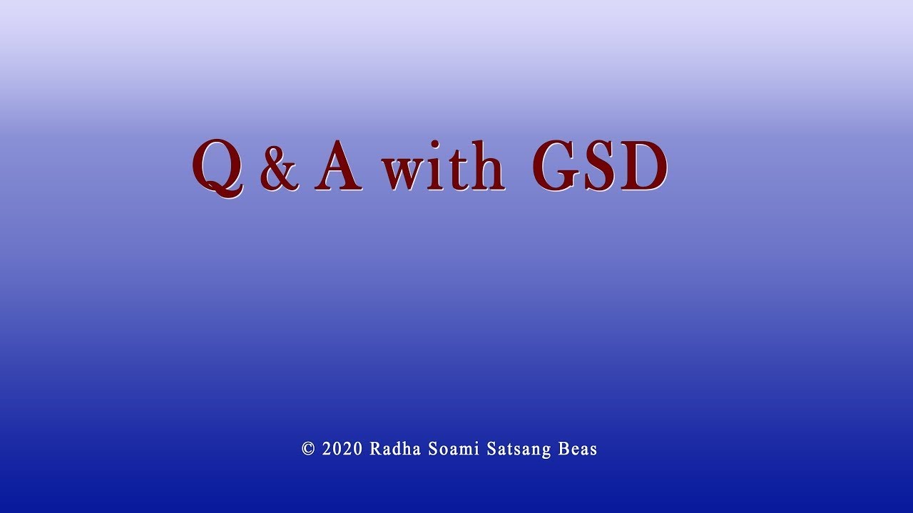 Q  A with GSD 025  EngHinPunj