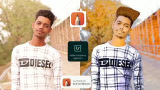 best photo editing app 😎like this Drow cool hair style screenshot 5