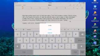 Copy, Paste, Undo, and Keyboard in iOS7