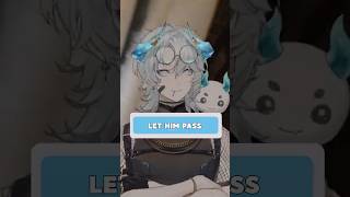 Let Him Just Slide on By… #Vtuber #Vtubers #Anime #Senz #VtuberClips