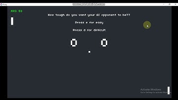 GD50 Assignment 0 - Pong