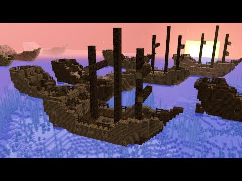 [1.6.4] Shipwreck World Generation Mod Download 