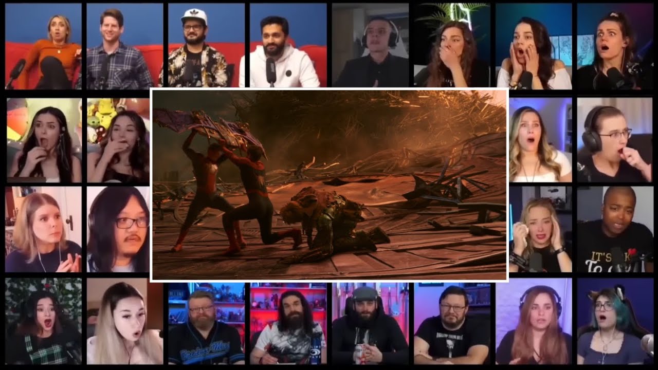 Spider-man Vs Green goblin fight scene | Spider-Man: No way home (2021) Reaction Mashup