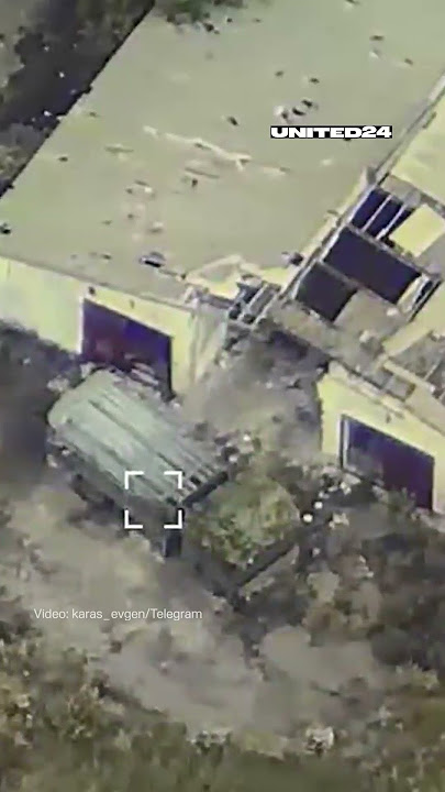 Ukraine war:  FPV Drone Hit North Korean M1991 MLRS