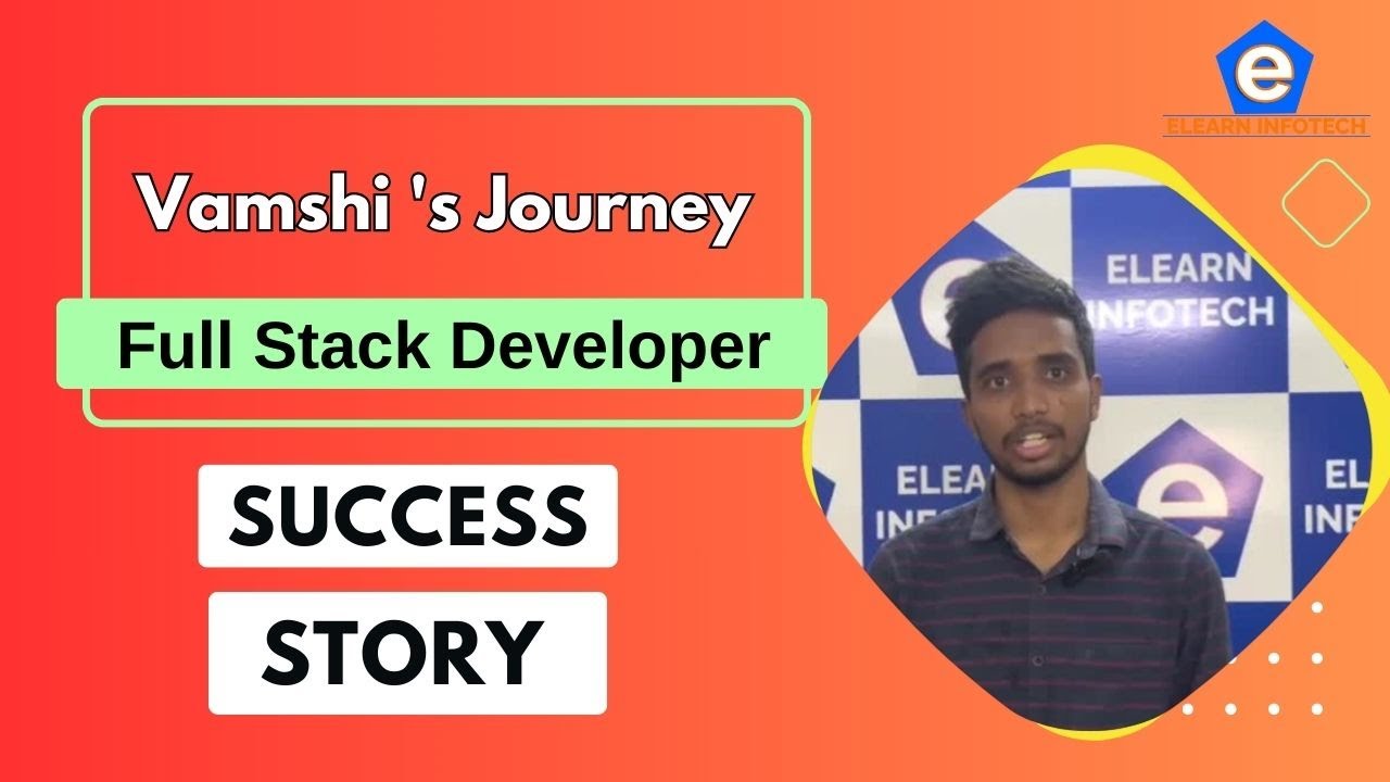 🎉 Vamshi’s Success Story! | Full Stack Developer Course in Hyderabad ...