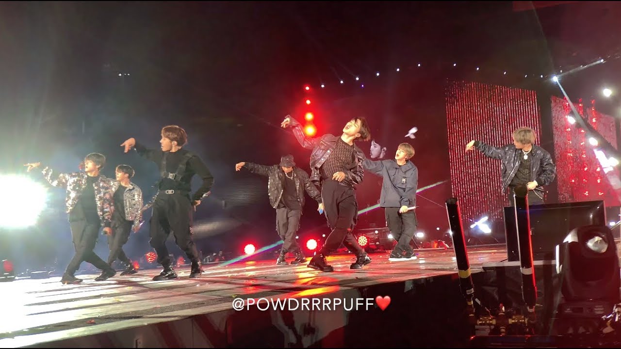 190505 - Mic Drop - BTS 방탄소년단 - Speak Yourself Tour - Rose Bowl D2 - HD Fancam - 직캠