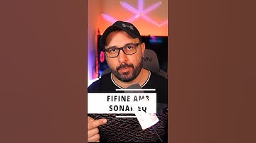 How to make the FIFINE AM8 sound like a PRO with SONAR!!