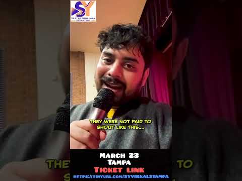 Only a Few Days Left! 🎤Vikkals of Vikram Standup Show. Secure your spot