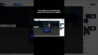 This is how design a popup for your WordPress site in less than a minute 😎 #webdesign #tutorial