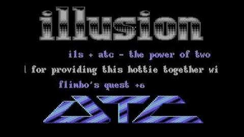 Illusion + ATC Commodore 64 Crack Intro Full Version
