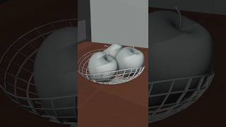 Apple In Blender #shorts