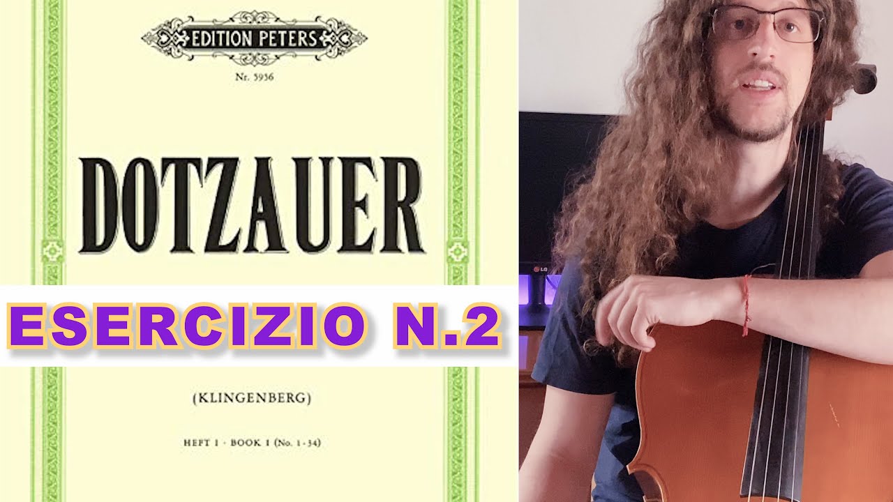 Dotzauer 113 etudes for cello n°2 - Riccardo Bortolaso