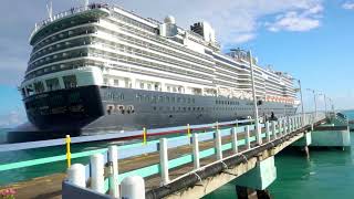 Holland America Line's MS Rotterdam makes its inaugural call at the Ocho Rios Cruise Port