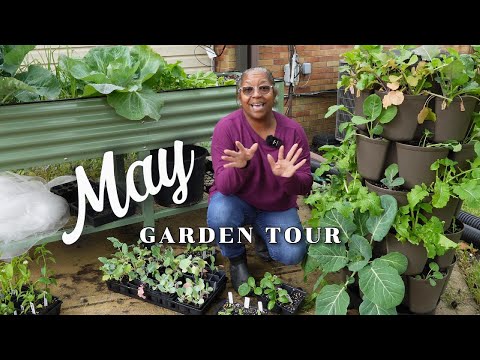 May Complete Garden Tour #gardening