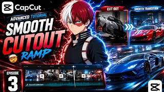 How To Make Smooth Cutout Transition in CapCut ⚡ Episode 3 #capcut tutorial#editing tuturyal 