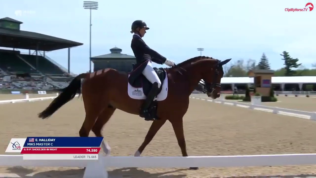 Liz Halliday and Miks Master C | CCI4*-S Dressage | Defender Kentucky  Three-Day