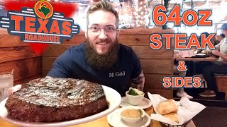 The Texas Roadhouse 64oz Steak Challenge
