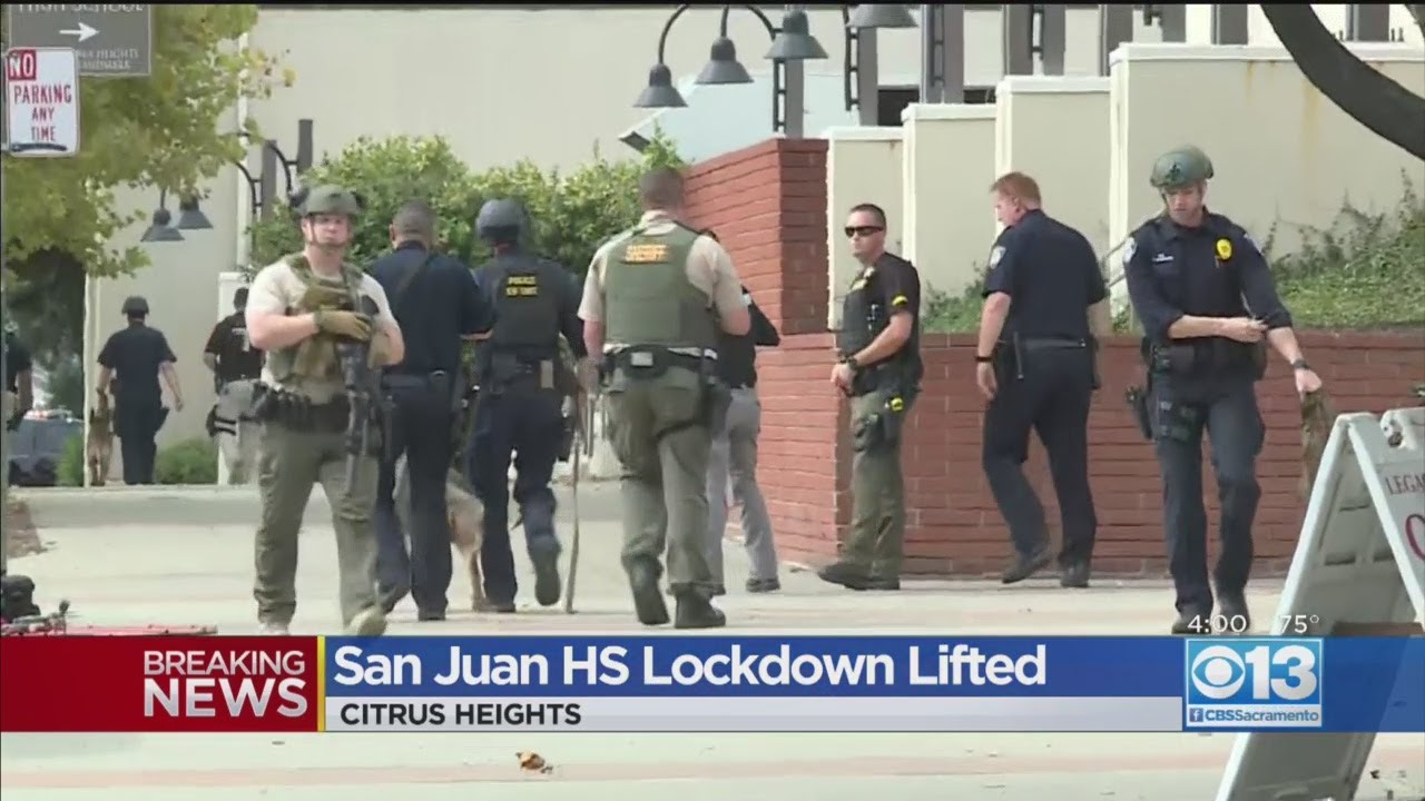 San Juan High School Lockdown Lifted