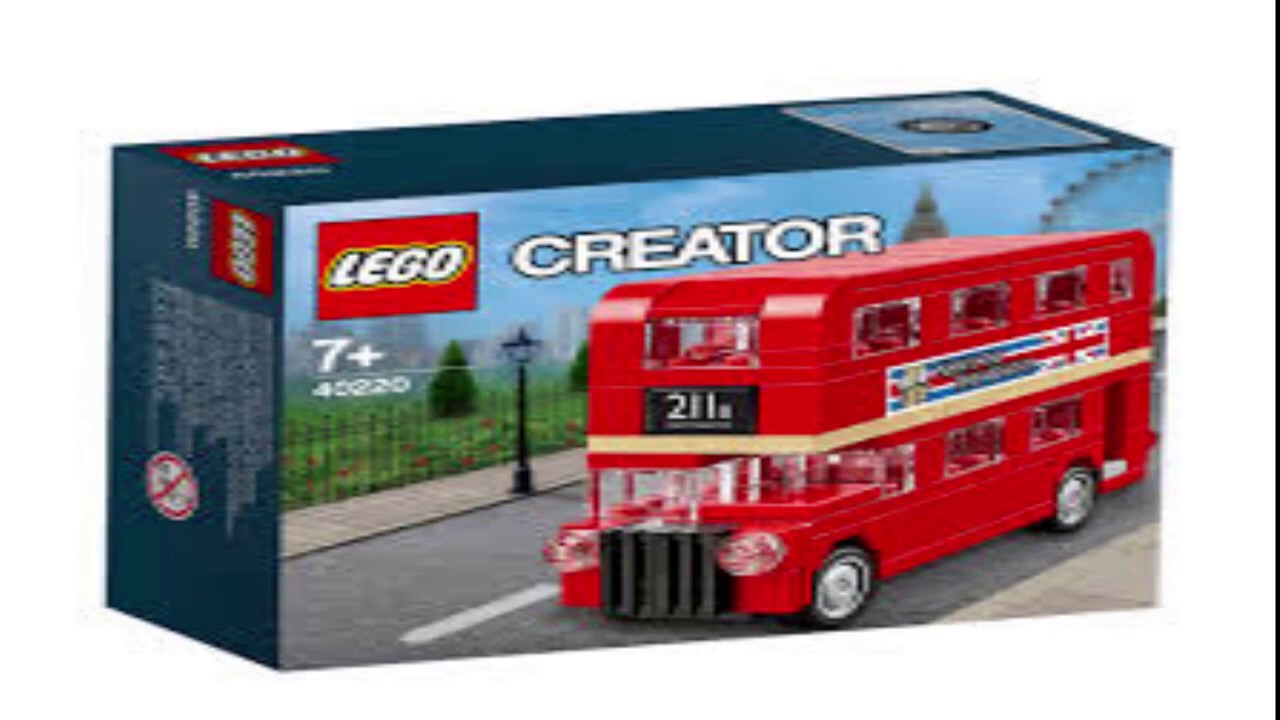 Lego Creator- London minibus Speadbuild