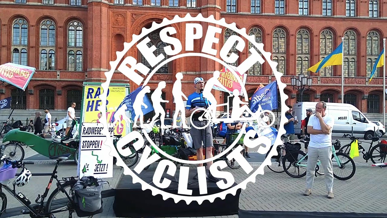 RESPECT CYCLISTS  Bosse bei der "