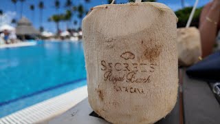 Secrets Royal Beach❤️ walk through 🥂 Punta Cana please subscribe and be original 1k member😍