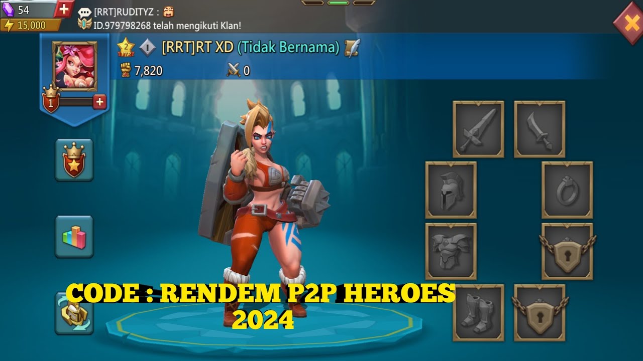 CODE RENDEM P2P HEROES 2024
