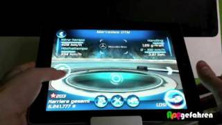 Asphalt 6: Vergleich zu iPad und iPad 2 by appgefahren.de