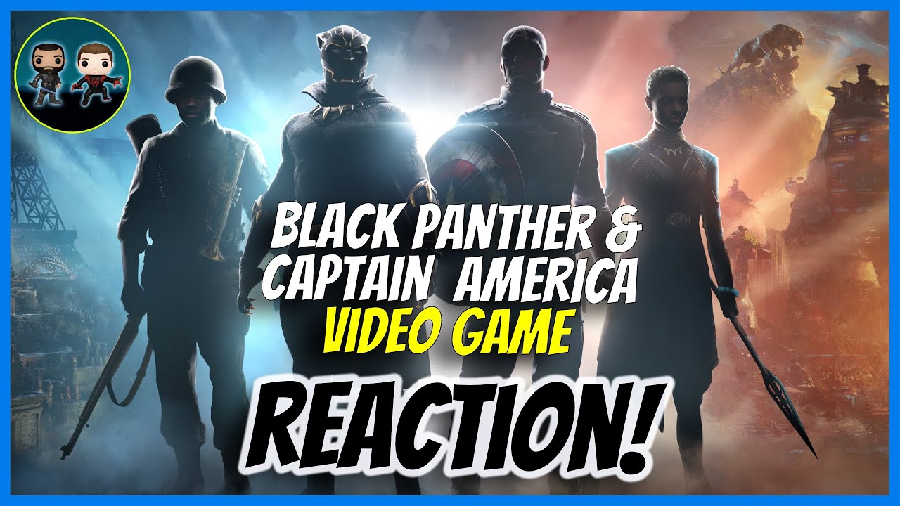 Untitled WWII Captain America and Black Panther Game REACTION- | D23 Expo 2022