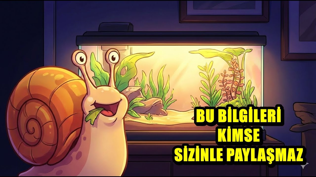 📌🐌 Ramshorn Salyangozu Alınır mı? Faydalı mı Zararlı mı? (DETAYLI)