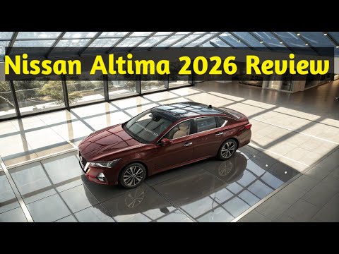 نيسان ألتيما 2026 الجديدة كليا تصميم فاخر وأداء مذهل   2026 