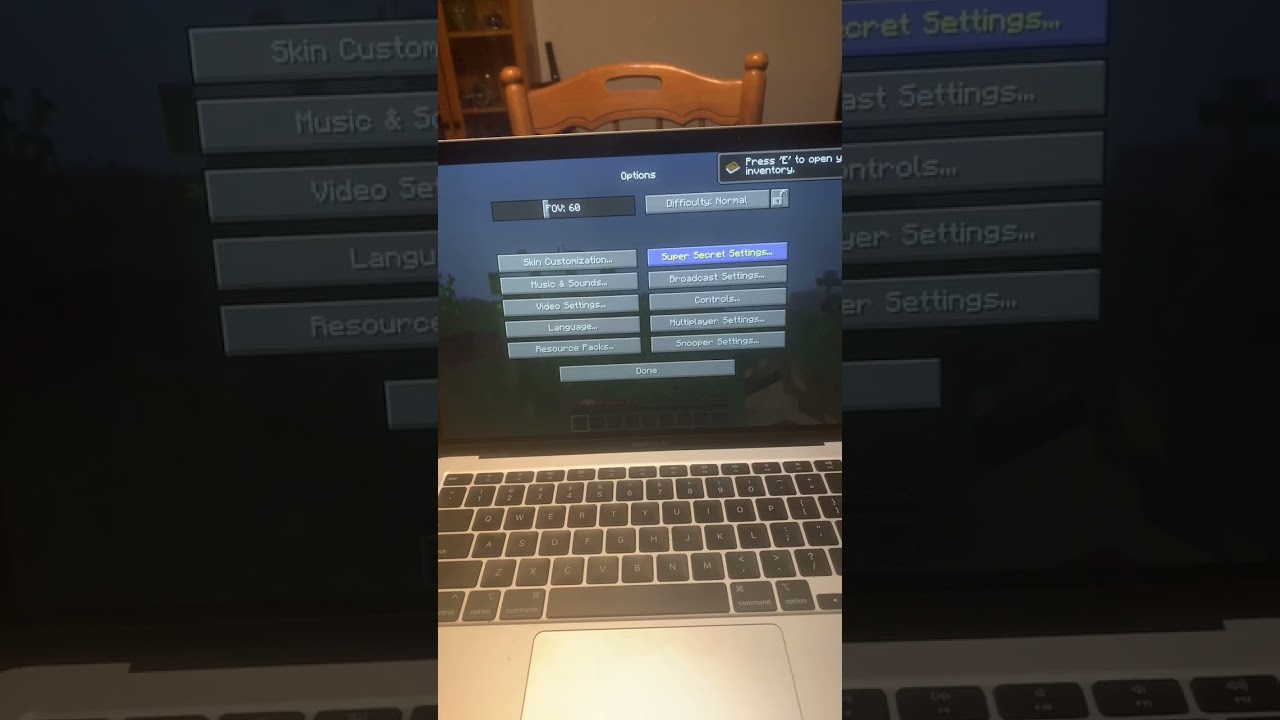Super Secret Setting Minecraft
