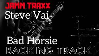 Steve Vai - Bad Horsie Backing Track - (Drums & Bass Only)