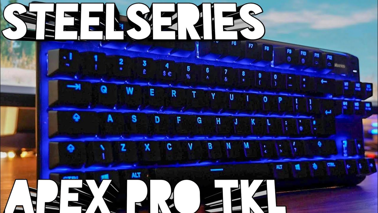 SteelSeries Apex Pro TKL key actuations - YouTube