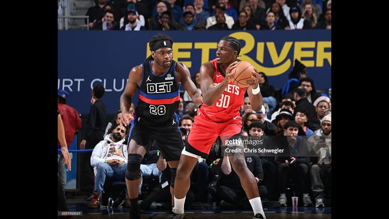 Clint Capela Full Highlights Houston Rockets vs Detroit Pistons Jan 23, 2026